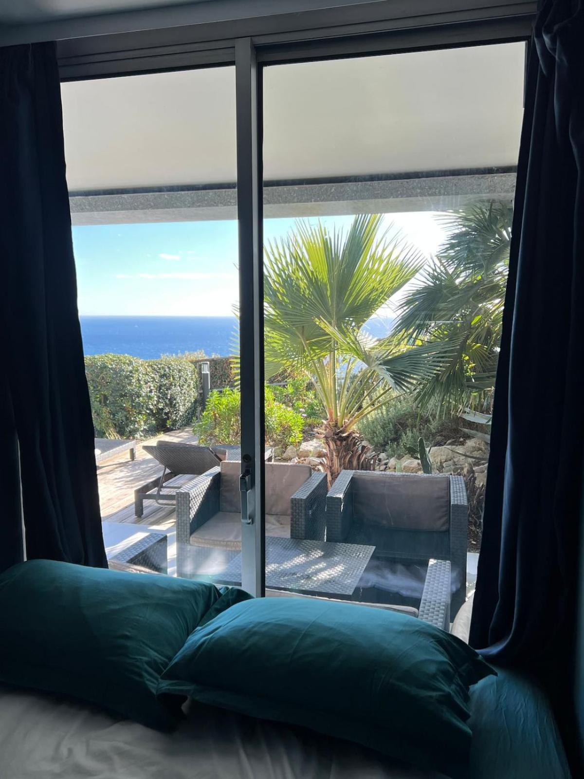 Luxueux Appartement - Vue Mer - Piscine - Free Parking - Monaco Cap-d'Ail Extérieur photo