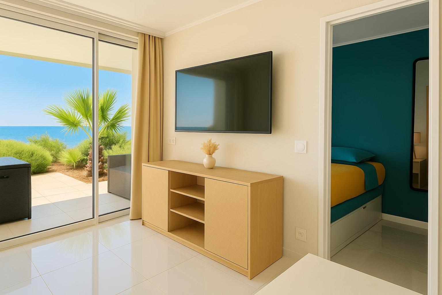 Luxueux Appartement - Vue Mer - Piscine - Free Parking - Monaco Cap-d'Ail Extérieur photo
